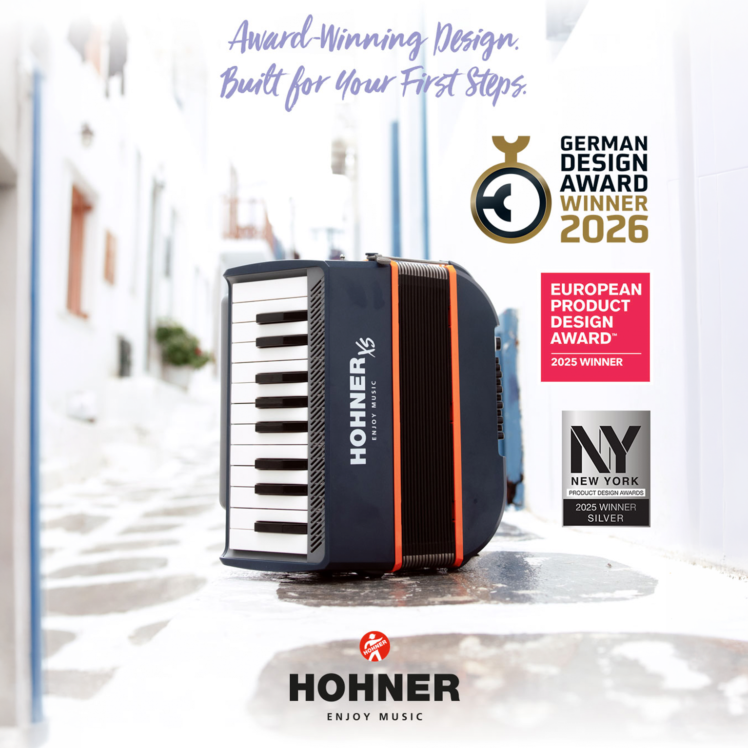 Innovación HOHNER: acordeones y armónicas diseñadas para músicos reales