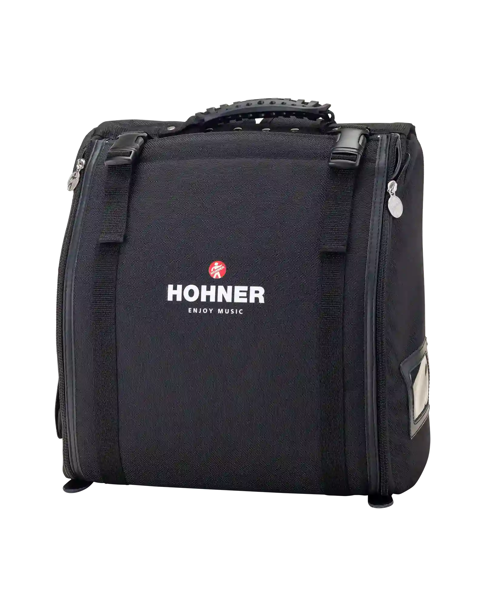 Acordeón Diatónico Hohner A48421 Compadre Fa-Sib-Mib - Negro con Funda
