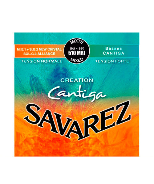 Savarez Encordadura Para Guitarra Clásica (Tensión Mixta) 510MRJ Creation Cantiga