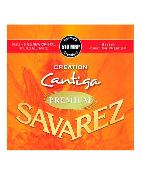 Savarez Encordadura Para Guitarra Clásica (Tensión Normal) 510MRP Creation Cantiga Premium