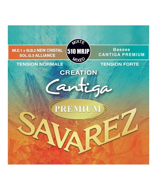 Savarez Encordadura Para Guitarra Clásica (Tensión Mixta) 510MRJP Creation Cantiga Premium