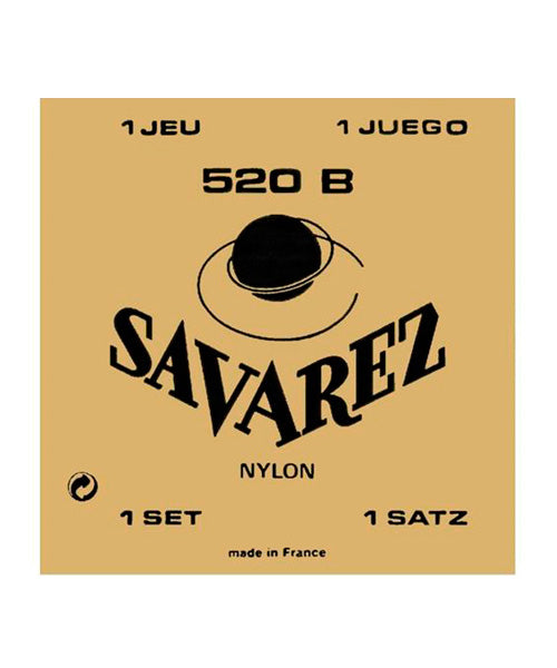 Savarez Encordadura Para Guitarra (Tensión Baja) 520B Tradicional