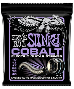 Ernie Ball Encordadura "Ultra Slinky" 2717, Guitarra Eléctrica, Cobalt 0.010-0.048