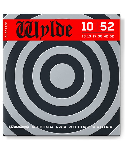 Encordadura Dunlop Zakk Wylde ZWEN1052 para Guitarra Eléctrica Nickel 10–52