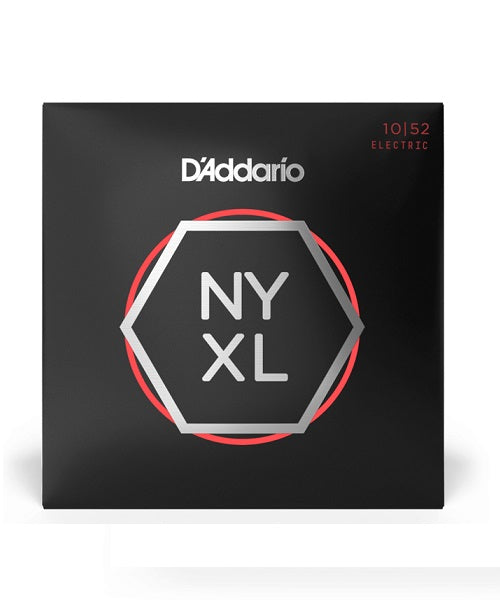 Daddario Encordadura Para Guitarra Eléctrica Nickel Wound Superiores Light Inferiores Heavy 10-52 NYXL1052