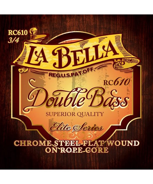 La Bella Encordadura para Contrabajo 3/4, RC610