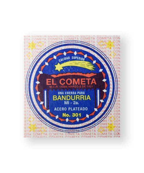 El Cometa Cuerda 301(12) para Bandurria, 2A, Acero