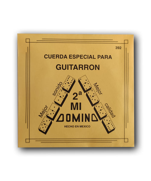 Domino Cuerda 392(12) para Guitarrón, 2A Nylon Delgado, 12 piezas