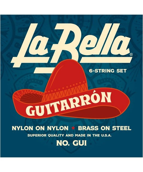 La Bella Encordadura Para Guitarrón 6 Cuerdas GUI