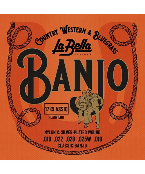 La Bella Encordadura Para Banjo De 5 Cuerdas 17