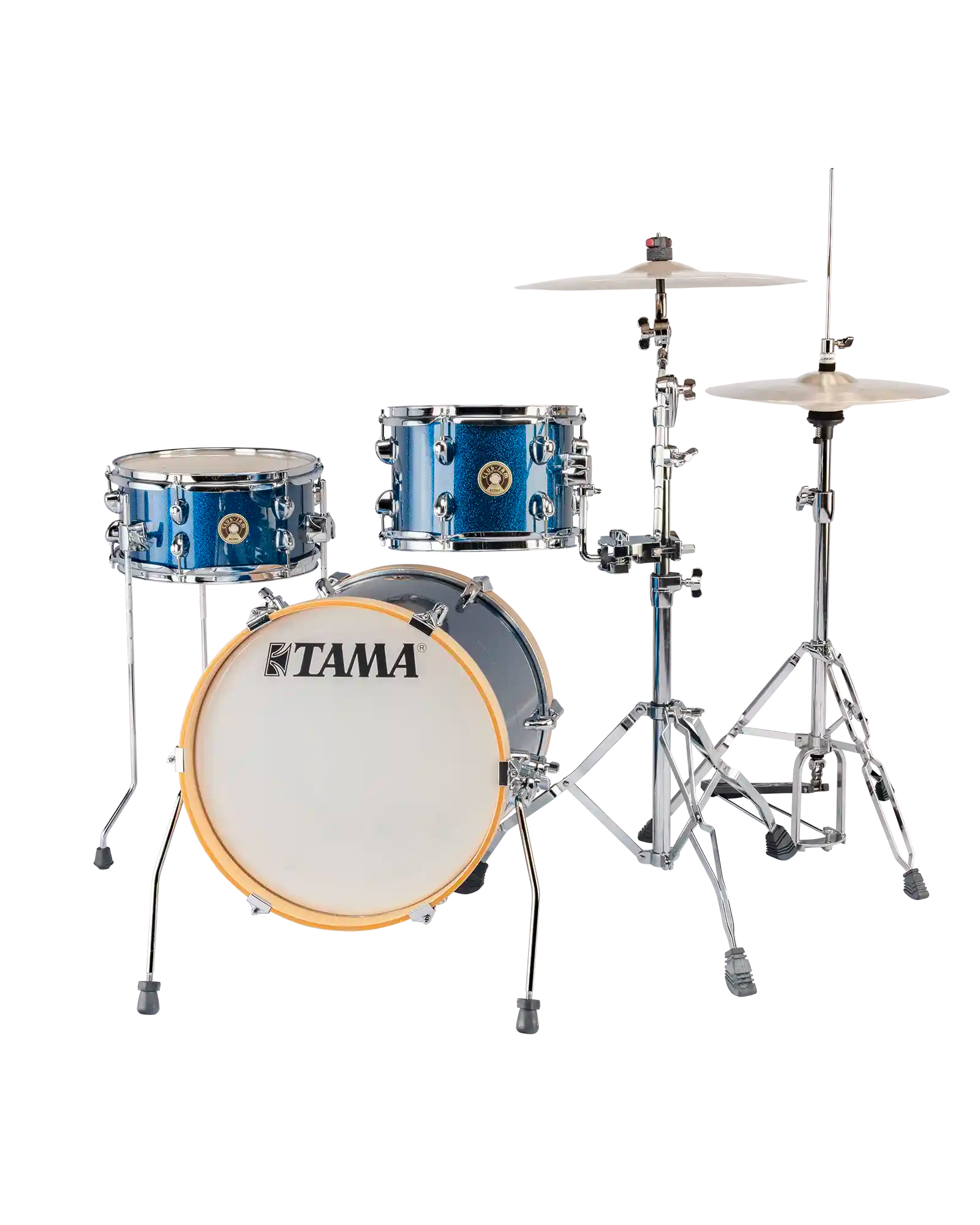 Tama Batería 3 piezas Azul Brillante con Atriles y Asiento LJK36H3-ISP, Club-JAM Suitcase