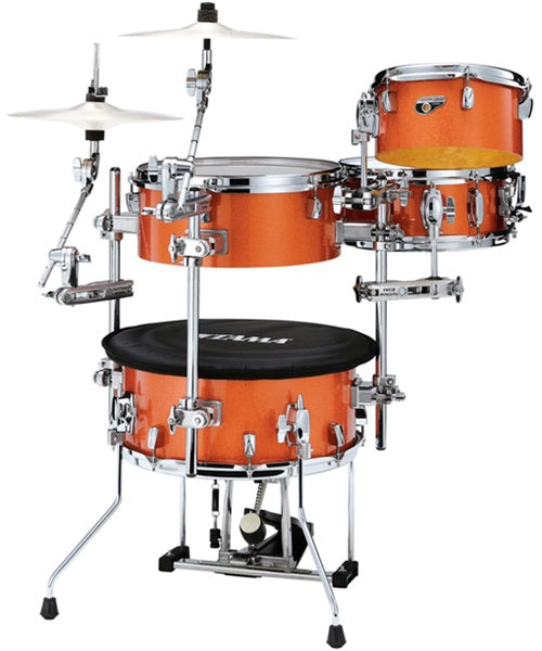 Tama Batería 4 piezas Anaranjado Brillante con Soportes CJB46C-BOS, Club-JAM Kit