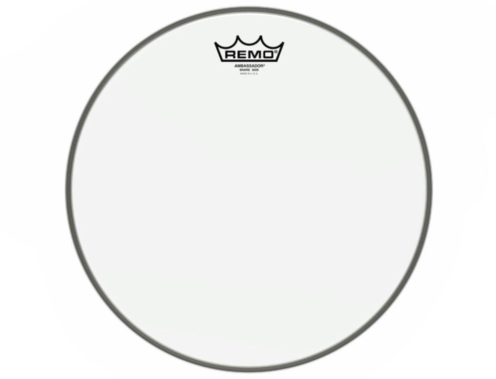 Remo Parche 13" Clear Bordonero SA-0113-00 Ambassador Hazy Snare Side