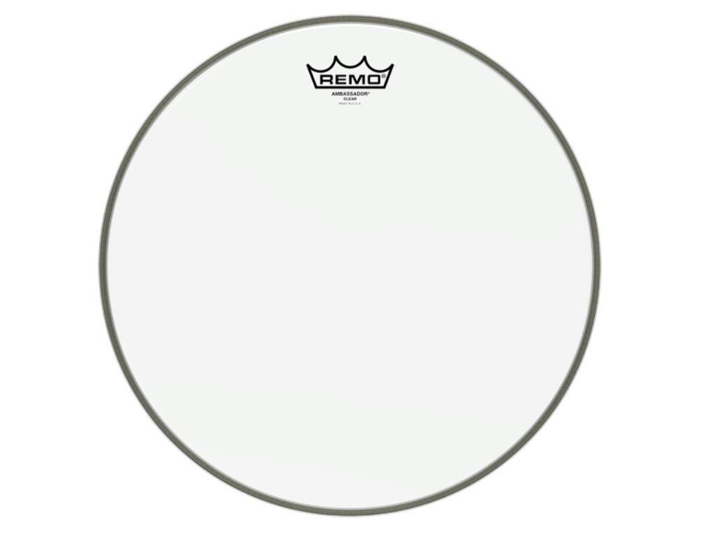 Remo Parche 15" Clear Bordonero SA-0115-00 Ambassador Hazy Snare Side