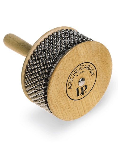 Cabasa LP Afuche Grande, Mango y Cilindro de Madera