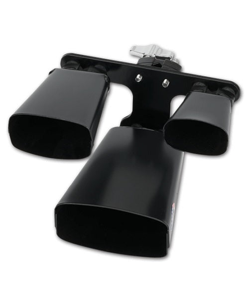 Cencerros LP 3", 4" y 5-1/2" Tri Cowbell Set, con Soporte