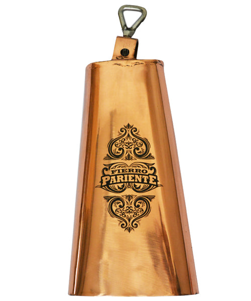 Cencerro POWER BEAT Fierro Pariente 27 cm Cobrizo