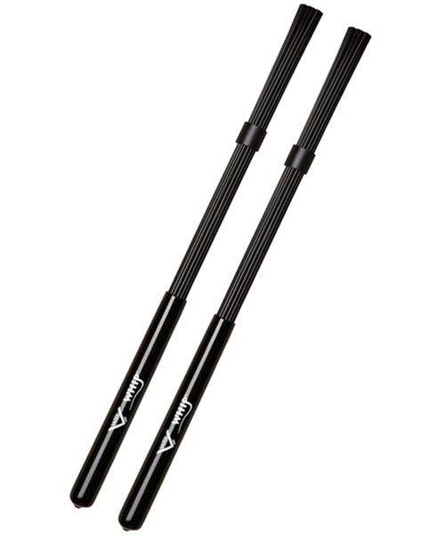 Baquetas Especiales VATER Whip Polybristle, Polímero