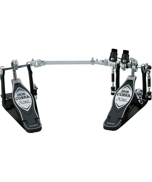Tama Pedal Doble para Bombo con Funda HP900PWNMR, Iron Cobra Power Glide Mirror Rod Edición Limitada