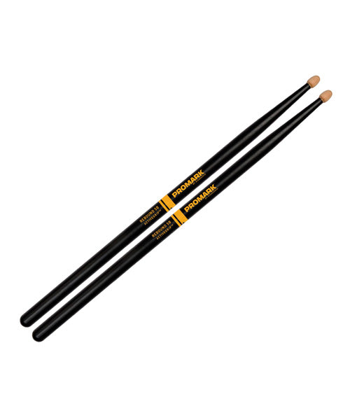 Promark Baquetas 5B Hickory Punta De Madera R5BAG Activegrip Acorn - Rebound