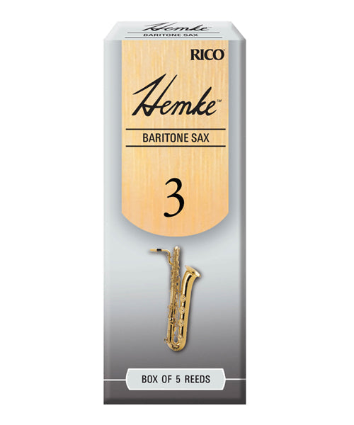 Caña D'Addario "Frederick L. Hemke" RHKP5BSX300(5) para Saxofón Barítono-Caja de 5 Piezas
