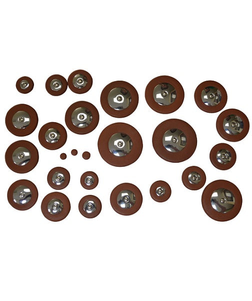 Zapatillas Prestini SA48E Mellizas para Saxofón Barítono – Café