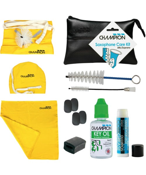 Juego de Mantenimiento Champion CHCKSX1 para Saxofón Alto / Soprano