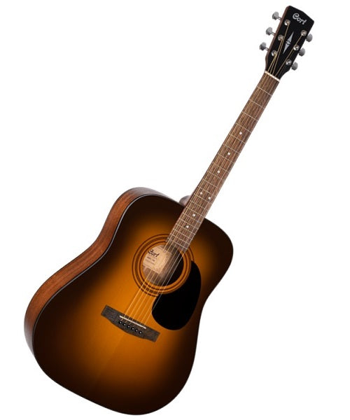Guitarra Acústica Cort AD810 SSB Café Mate Sombreada