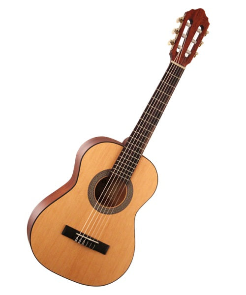 Guitarra Clásica Cort Classic Mini AC50 OP Natural Mate con Funda