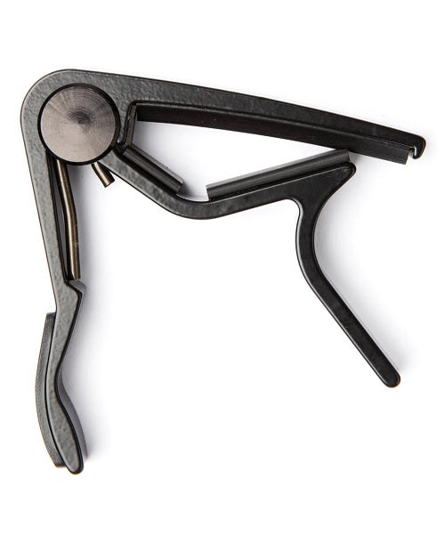 Capo Dunlop 83CB Curvo Trigger Negro para Guitarra Acústica