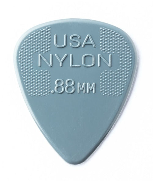 Púas Dunlop 44B.88 Nylon Standard Gris Obscuro 0.88mm 36 Piezas
