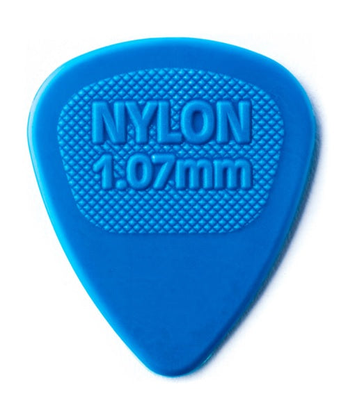 Púas Dunlop 443B1.07 Nylon Midi Standard Azul 1.07mm 36 Piezas