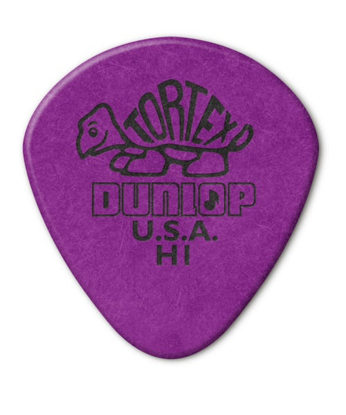 Púas Dunlop Tortex Jazz I Heavy 472RH1 Morado 1.14mm 36 Piezas