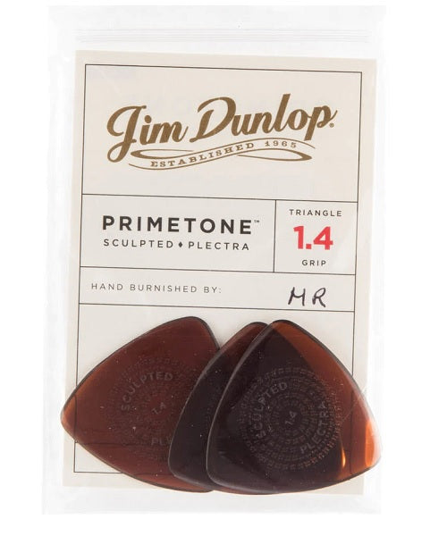 Púas Dunlop 512P1.4 Primetone Triangle 1.40mm 3 Piezas