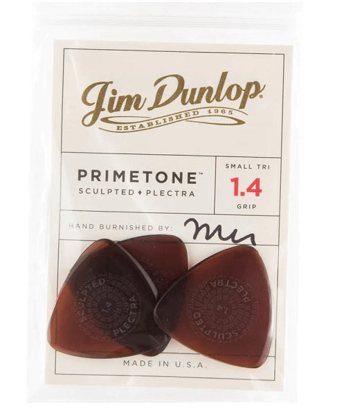 Púas Dunlop 516P1.4 Primetone Small Triangle 1.40mm 3 Piezas