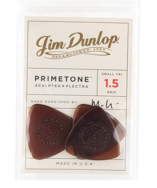 Púas Dunlop 516P1.5 Primetone Small Triangle 1.50mm 3 Piezas