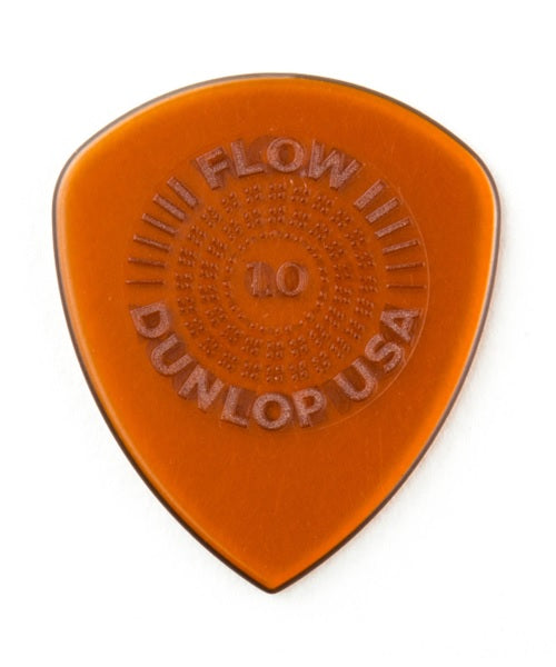Púas Dunlop 549R1.0 Flow Standard Ámbar 1.00mm 24 Piezas