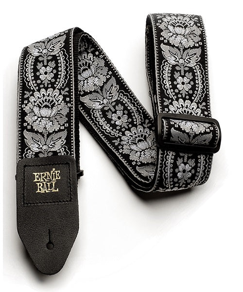 Ernie Ball Tahalí Jacquard 4150 Silver Orleans
