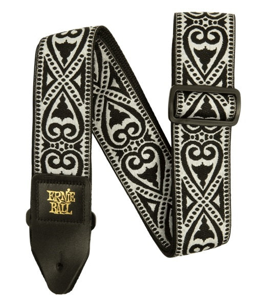 Ernie Ball Tahalí Jacquard 5345 Black Heart