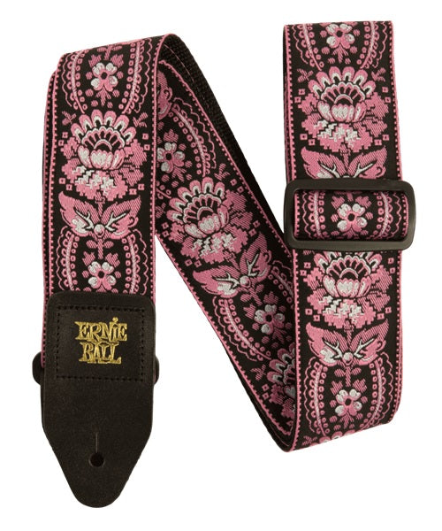 Ernie Ball Tahalí Jacquard 5347 Pink Orleans