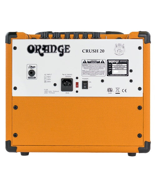 Combo Orange Crush 20 20W 1x8 para Guitarra Eléctrica