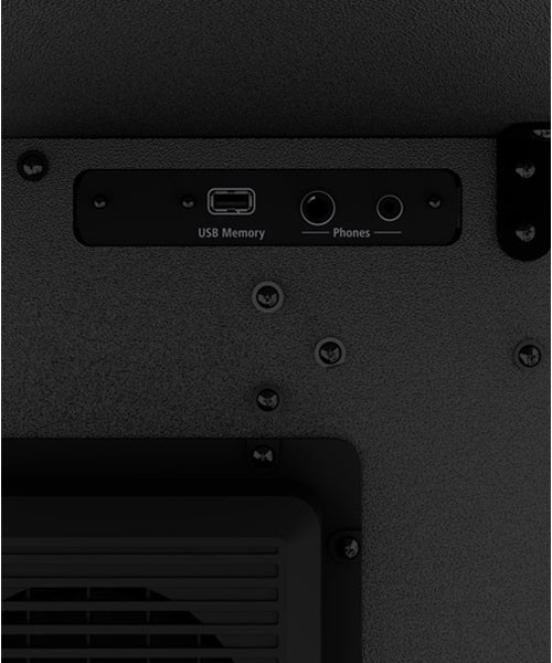 Piano Digital Roland F107-BK Negro - con Base, Pedalera y Banco