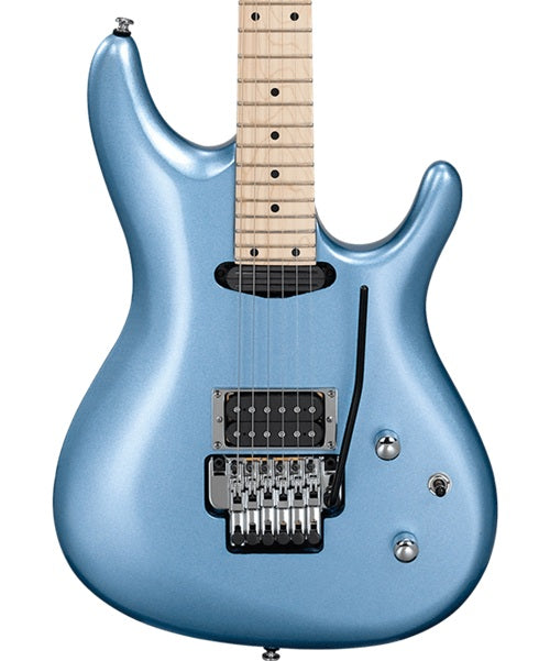 Exclusiva en Veerkamp Online Ibanez Guitarra Eléctrica JS140M-SDL Azul Claro Metal, Joe Satriani