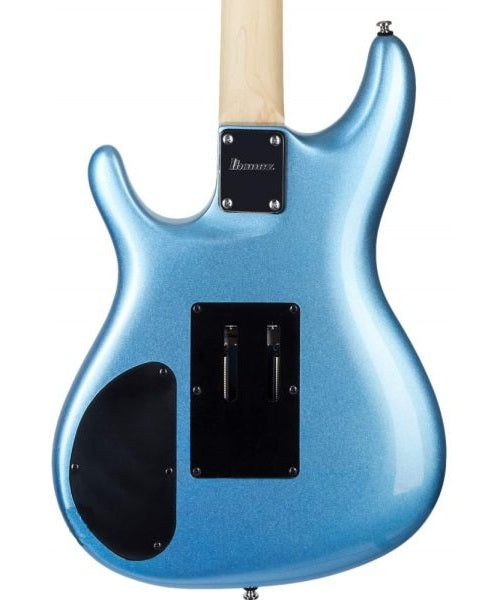 Exclusiva en Veerkamp Online Ibanez Guitarra Eléctrica JS140M-SDL Azul Claro Metal, Joe Satriani