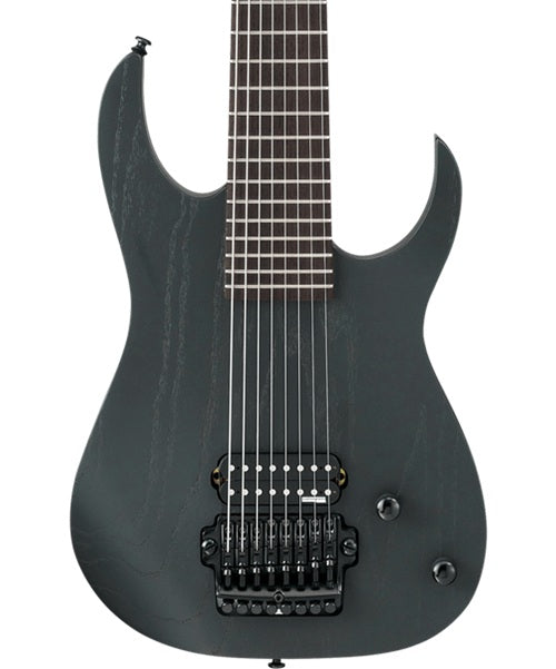 Exclusiva en Veerkamp Online Ibanez Guitarra Eléctrica Negro Erosionado M80M-WK con Funda, Mårten Hagström