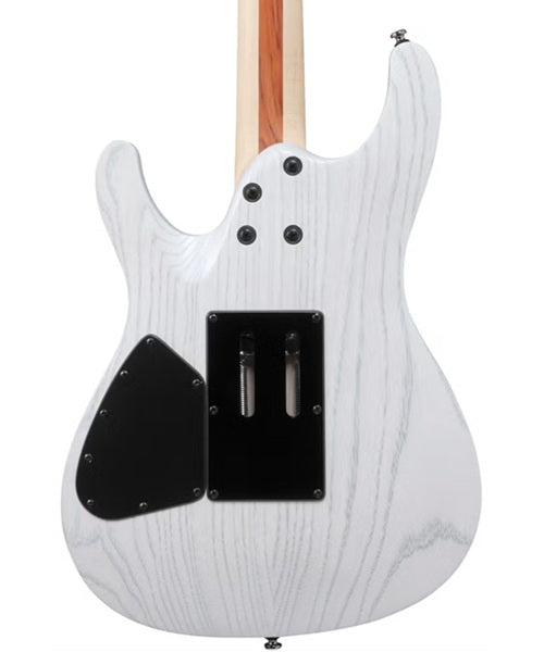 Exclusiva en Veerkamp Online Ibanez Guitarra Eléctrica PWM20 Entintado Blanco, Paul Waggoner