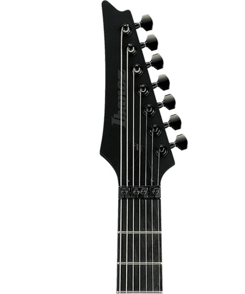 Exclusiva en Veerkamp Online Ibanez Guitarra Eléctrica 7 Cuerdas Negro Mate XPTB720-BKF con Funda, Serie X Iron Label
