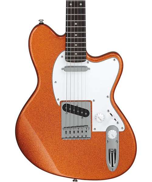 Exclusiva en Veerkamp Online Ibanez Guitarra Eléctrica YY20-OCS Anaranjado Brillante, Yvette Young