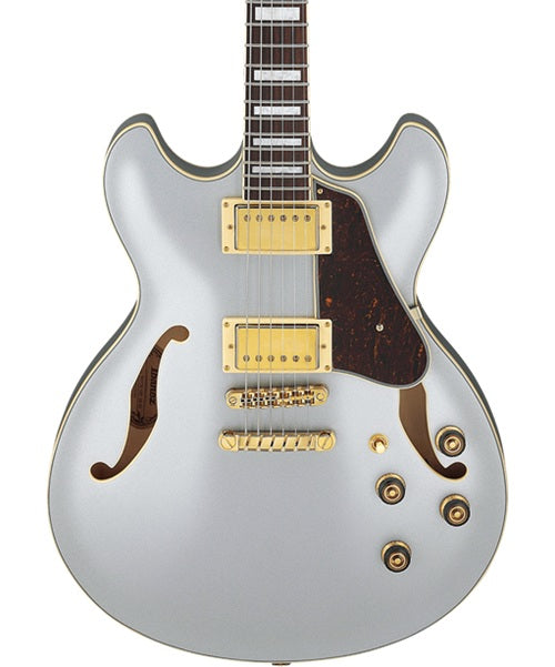 Ibanez Guitarra Eléctrica Plata Mate AS73G-MSF, Serie Artcore