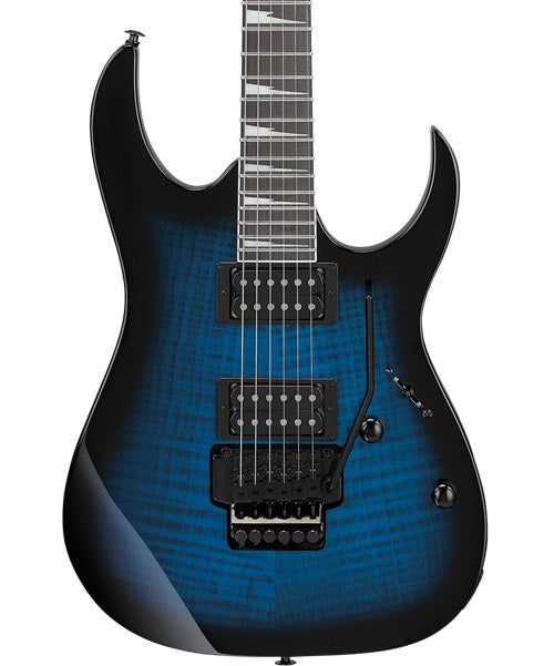 Guitarra Eléctrica Ibanez Gio GRG320FA-TBS Azul Entintado Sombreado Negro